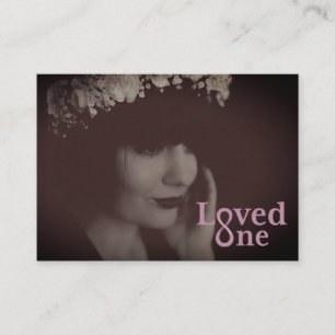 Loved One Memory/Obituary Enclosure Card