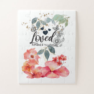 loved puzzle perfect for valentine