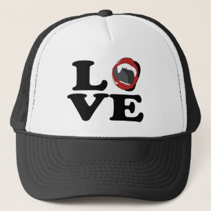 lovefangs trucker hat