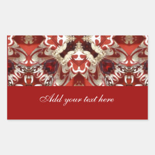 LoveGreetings_ Rectangular Sticker