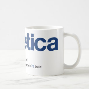 LoveHelvetica Navy Mug