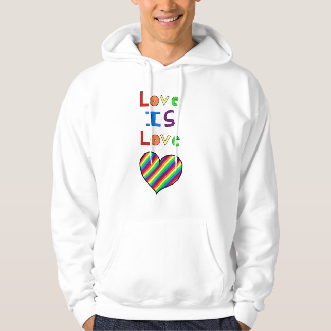 loveislove hoodie (Front)