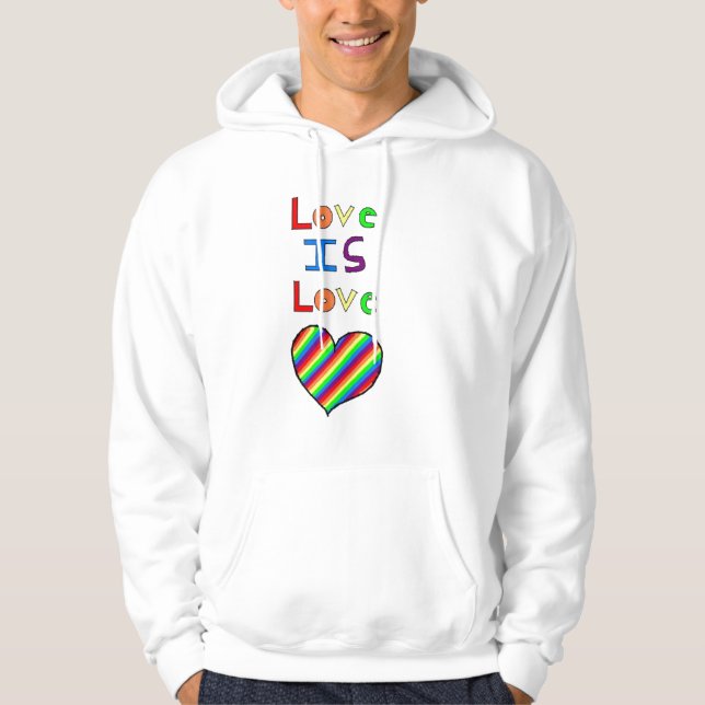 loveislove hoodie (Front)