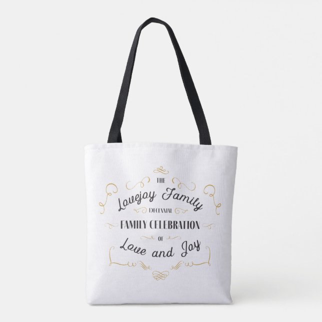 Lovejoy Celebration Tote Bag (Back)