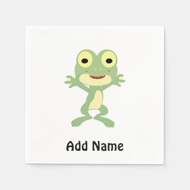 Loveland Frogman Napkin (Front)