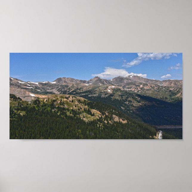 Loveland Pass, Colorado, Panorama Poster (Front)