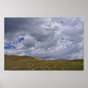 Loveland Pass Hikers, Colorado Poster