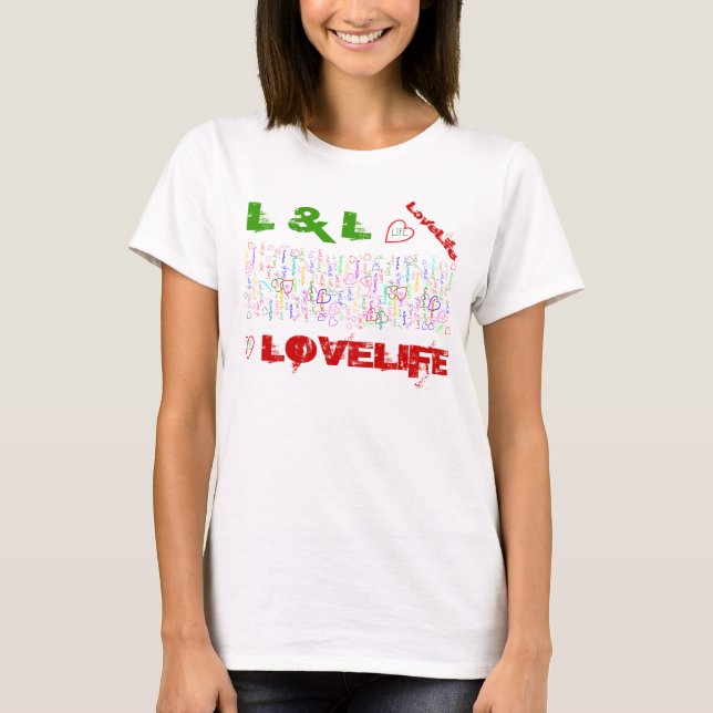 LoveLife multicolor T-Shirt (Front)