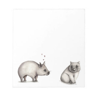 Lovelorn Wombats Notepad