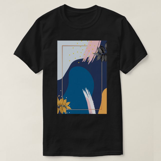 Lovely Abstract Art T-Shirt (Design Front)