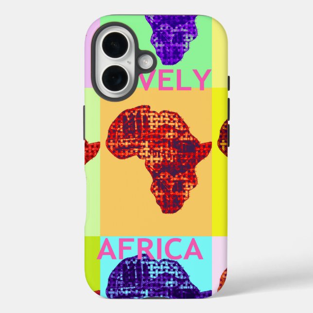 LOVELY AFRICA Case-Mate iPhone CASE (Back)