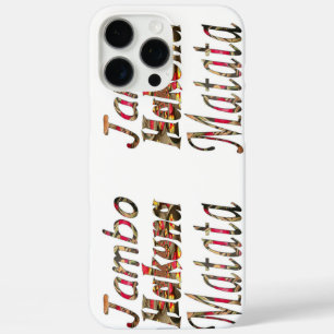 Lovely Africa Hakuna Matata Colours iPhone 16 Pro Max Case