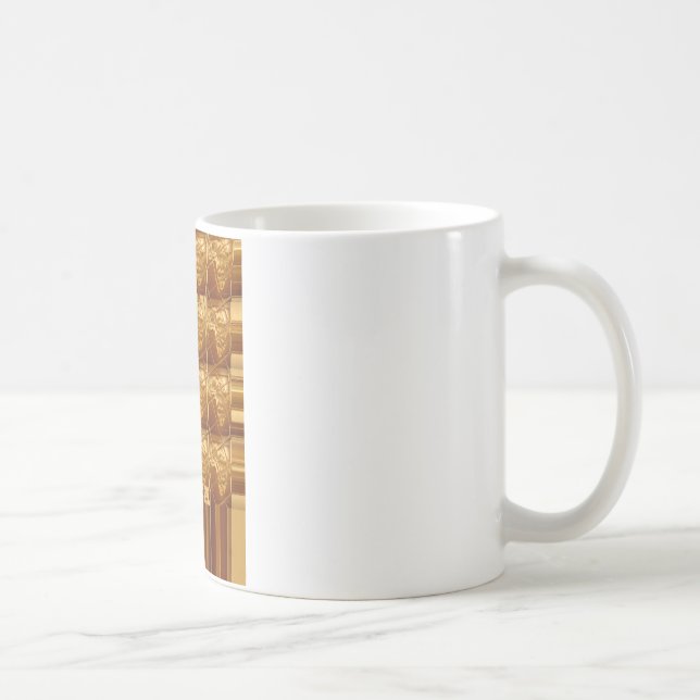 Lovely Africa Map Vector Pattern Art Design Print Coffee Mug (Right)