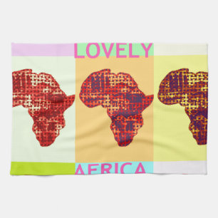 LOVELY AFRICA TEA TOWEL