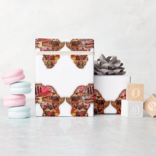 Lovely Africa Wrapping Paper