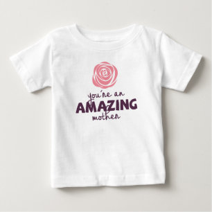 Lovely Amazing Mother Mother's Day   Ruffle Tee