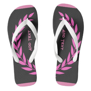 Lovely and Stylish Add Text Printed Super-Sandals Thongs