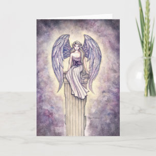 Lovely Angel Greeting Card by Molly Harrison