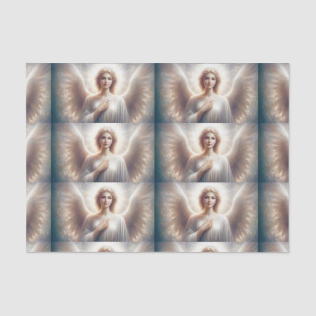Lovely Angel Tissue Paper (Front)