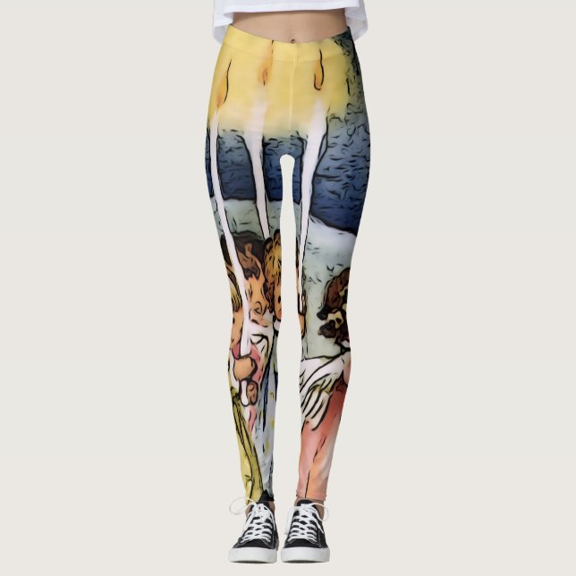 lovely angels leggings (Front)