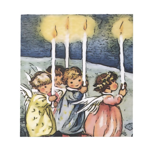 Lovely Angels Notepad (Front)