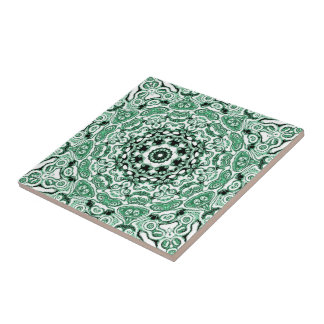lovely arabic islamic moroccan handmade mandala  ceramic tile