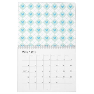 Lovely Argyle Calendar