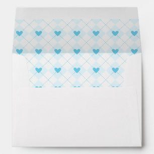 Lovely Argyle Envelopes