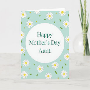 Lovely Aunt Mothers Day Card