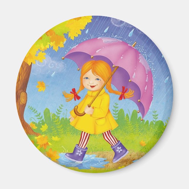 Lovely Autmn Magnet (Front)