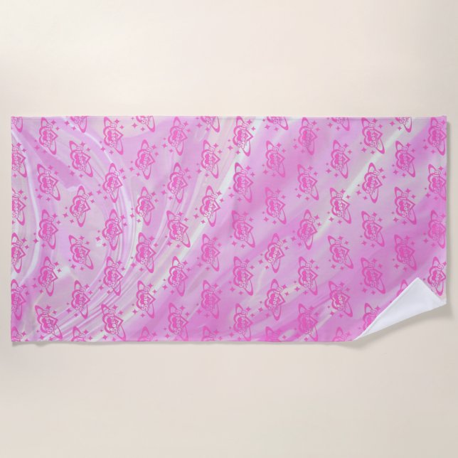 Lovely Beach Towel (Front)
