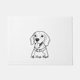 Lovely Beagle Doormat