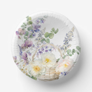 Lovely Bee Bowls Paper Plate