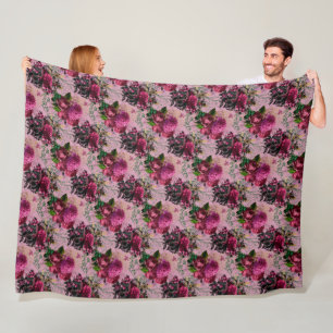 Lovely Bee Series Design 24 Fleece Blanket