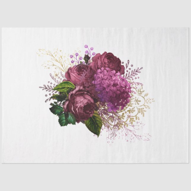 Lovely Bee Series Design 28 Tissue Paper (Front)