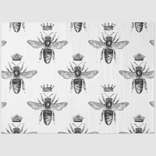 Lovely Bee Series Design 31 Tissue Paper (Front)