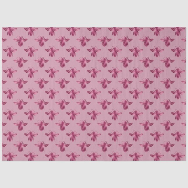 Lovely Bee Series Design 43 Tissue Paper (Front)