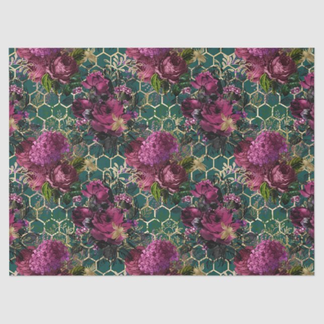 Lovely Bee Series Design 9 Tissue Paper (Front)