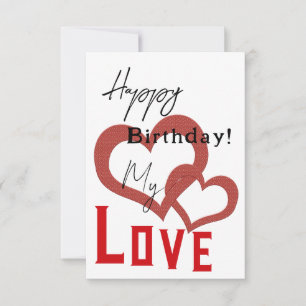 lovely birthday  card