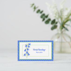 Lovely Bluebells & Blue Crocuses Business Card