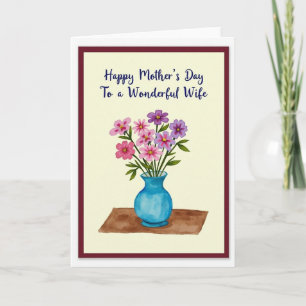 Lovely Bouquet Mother Card