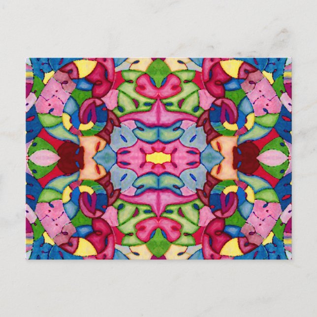 Lovely Bouquet Postcard (Front)