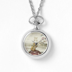Lovely bucolic scene Chinees Rat Year Birthday W Watch