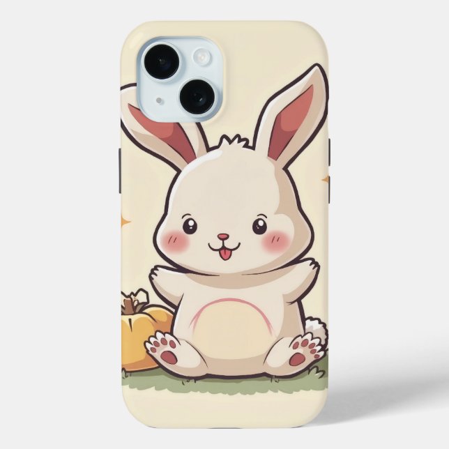 Lovely bunny iPhone case (Back)
