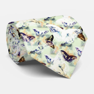 Lovely butterfly stylish colorful tie