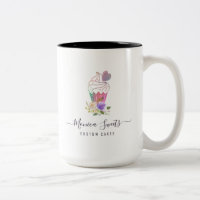 Lovely cakery business office pen holder mug