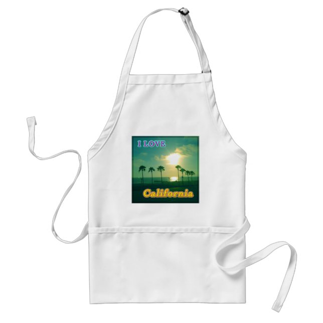 "Lovely California 1" Apron (Front)