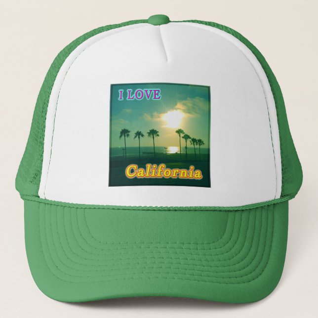 "Lovely California 1" Hat (Front)