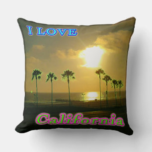 "Lovely California 2" Pillow