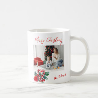 Lovely Candy Canes | Christmas Family Photo Coffee Mug